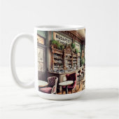 Café in Boedapest Hongarije Koffiemok (Links)