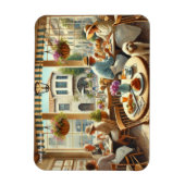 Café in Carmel bij het Zee Magneet (Verticaal)