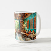 Café in Colombo Sri Lanka Koffiemok (Voorkant rechts)