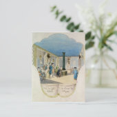 Cafe in de kelder van het Palais-Royal Briefkaart (Staand voorkant)