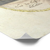 Cafe in de kelder van het Palais-Royal Poster (Hoek)