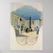 Cafe in de kelder van het Palais-Royal Poster (Voorkant)