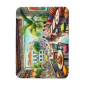 Café in de Mok van Brazilië Magneet (Verticaal)