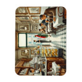 Café in de Mok van Rome Magneet (Verticaal)