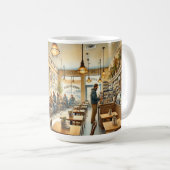 Café in Denver, Colorado Koffiemok (Voorkant rechts)