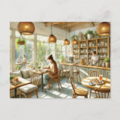 Café in Hualien Briefkaart (Voorkant)