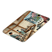 Café in Kyoto Magneet (Linkerzijde)