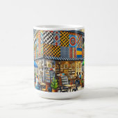 Café in Lagos, Nigeria Koffiemok (Center)