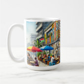 Café in Lagos, Nigeria Koffiemok (Links)