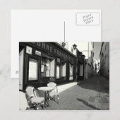 Cafe in Montmarte Briefkaart (Voorkant / Achterkant)