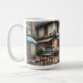Café in Mumbai, India Koffiemok (Links)