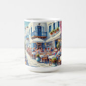 Café in Mykonos Griekenland Koffiemok (Center)