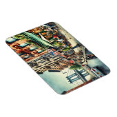 Café in New York Brooklyn Magneet (Rechterzijde)