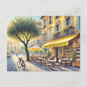 Café in Nice Frankrijk Mok Briefkaart