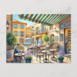 Café in Nice Frankrijk Mok Briefkaart