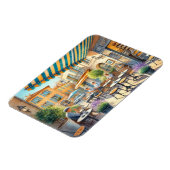 Café in Nice Frankrijk Mok Magneet (Linkerzijde)