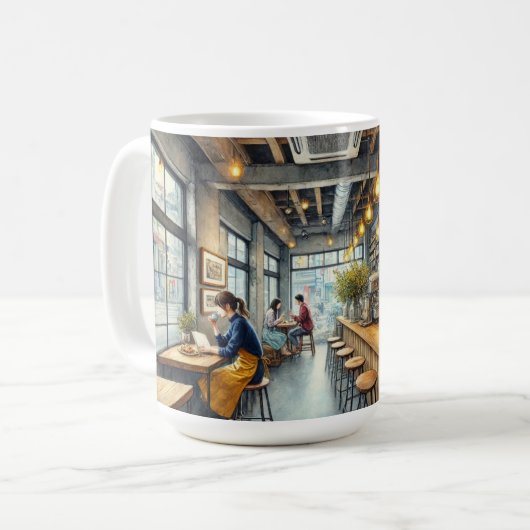 Café in Osaka Koffiemok (Voorkant links)