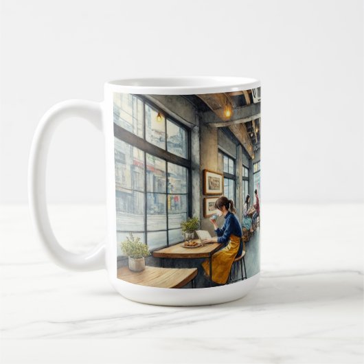 Café in Osaka Koffiemok (Links)