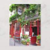 Cafe in Parijs Briefkaart (Voorkant)