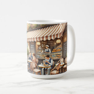 Café in Parijs Frankrijk Mok