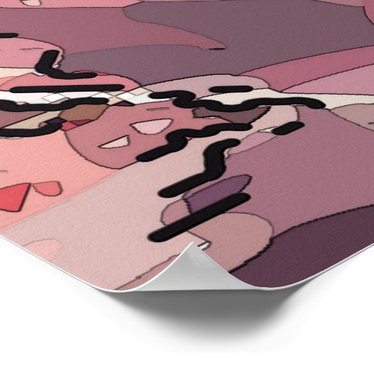 Cafe in Pirates Alley, Frans kwart New Orleans Poster (Hoek)