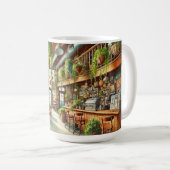 Café in Portland, Oregon Koffiemok (Voorkant rechts)