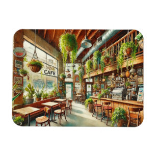 Café in Portland, Oregon Magneet