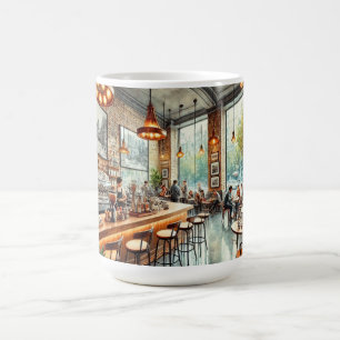 Café in Santiago Chili Koffiemok