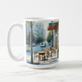 Café in Seattle Koffiemok (Links)