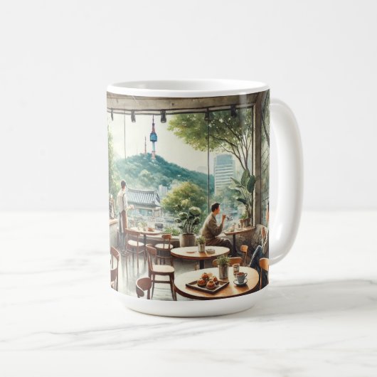 Café in Seoul Korea Namsan Mok (Voorkant rechts)