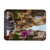 Cafe in Sicily Italy Magneet (Horizontaal)