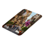 Cafe in Sicily Italy Magneet (Linkerzijde)