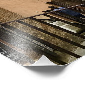 Café in Siena, Italië Foto Afdruk (Hoek)