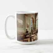 Café in Sint-Petersburg Koffiemok (Links)