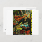 Cafe in Zuid-Frankrijk Briefkaart (Voorkant / Achterkant)