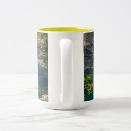 Café Inspirée de la Beauté nature" Tweekleurige Koffiemok