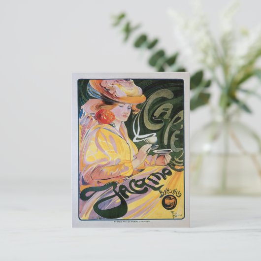 Cafe Jacamo  Coffee Drink & Art Briefkaart (Staand voorkant)