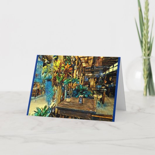 Cafe Kaart (Voorkant)