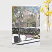 café kaart (Gele Bloem)