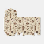 Café! Kaffe! Coffee! Bedankdoosjes (Uitgevouwen)