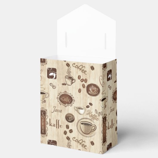 Café! Kaffe! Coffee! Bedankdoosjes (Geopend)