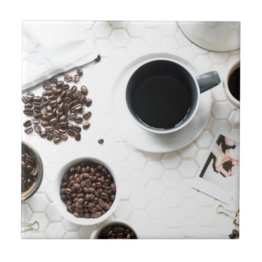 café koffiebuzz tegeltje (Voorkant)