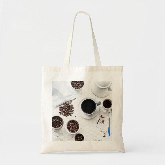 café koffiebuzz tote bag (Voorkant)