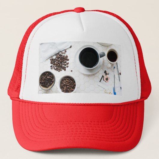 café koffiebuzz trucker pet (Voorkant)