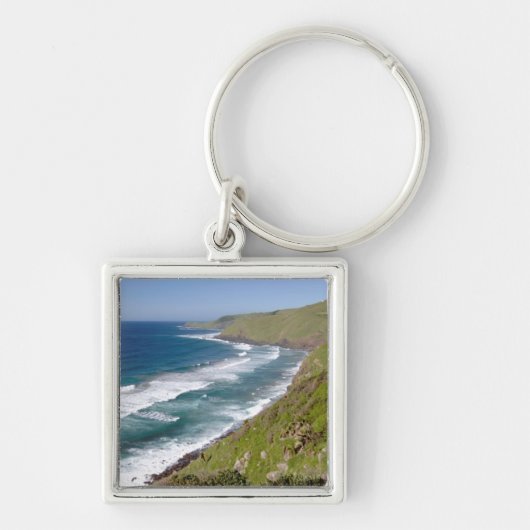 Café Kustlandschap Coffee Bay Sleutelhanger (Voorkant)