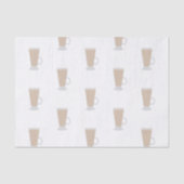 Cafe Latte Coffee Tissuepapier (Voorkant)