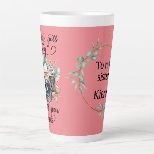 Cafe Latte Mok (Voorkant)