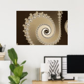 Cafe Latte Poster (Thuiskantoor)