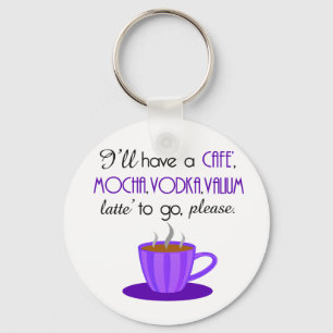 Cafe Latte Sleutelhanger