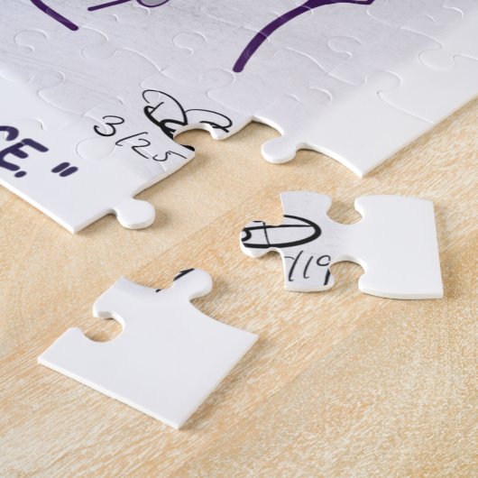 Cafe Le Chien Puzzle Legpuzzel (Zijkant)